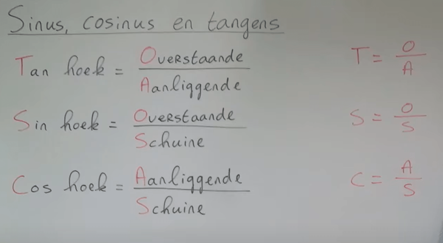 SOS CAS TOA