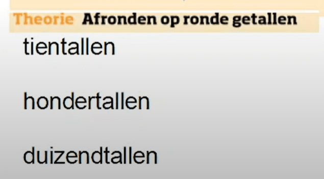 5 C - Afronden op ronde getallen