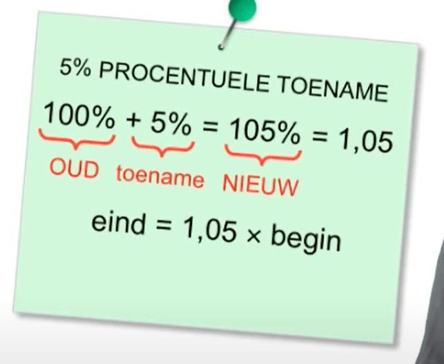 7 Q - Exponentiële toename en procenten